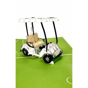 3D Blahoželanie - Golfové auto