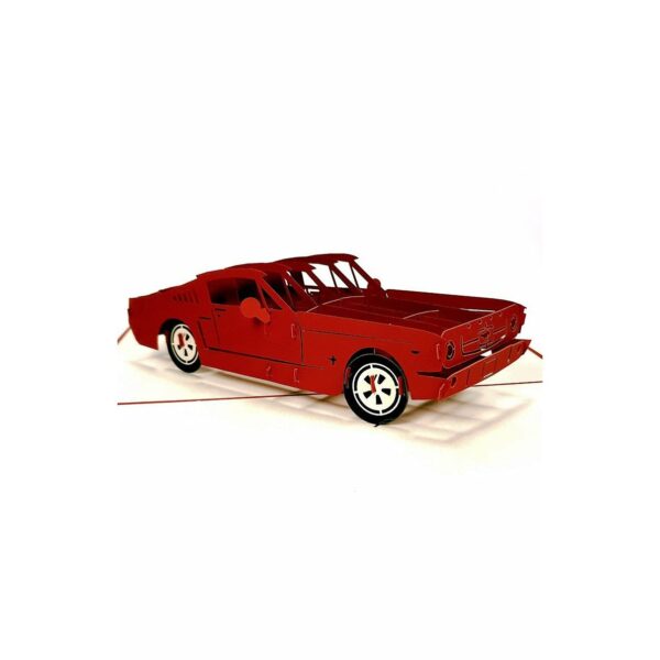 3D Blahoželanie - Športové auto