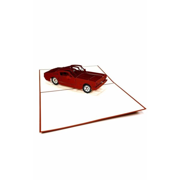 3D Blahoželanie - Športové auto