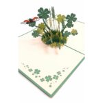 3D Blahoželanie - Štvorlístok pre šťastie