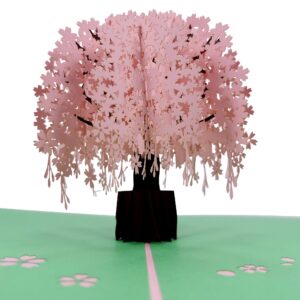 3D Blahoželanie - Strom šťastia (ružový)