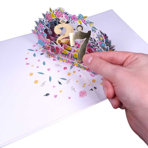 3D Blahoželanie – Prepínateľné čísla