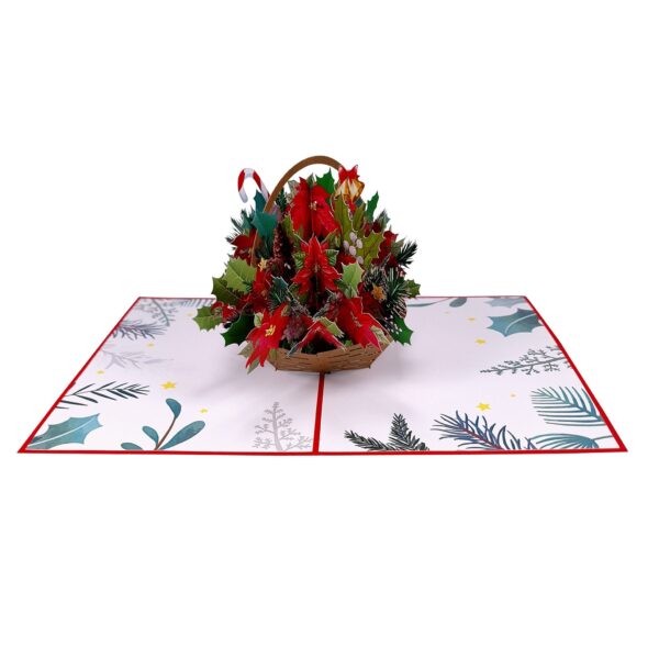 3D Blahoželanie - Vianočná hviezda so zvončekmi