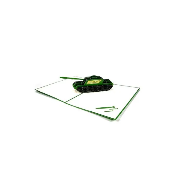 3D Blahoželanie - Tank