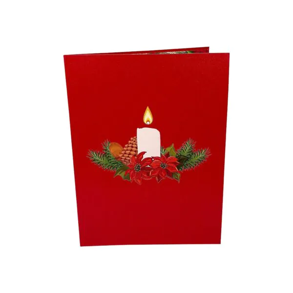 3D Blahoželanie - Adventný veniec