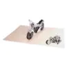 3D Blahoželanie - Motocykel (biely)