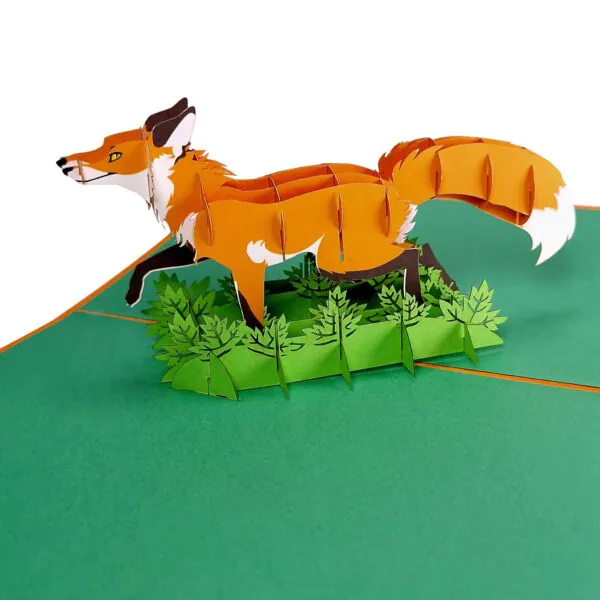 3D Blahoželanie - Liška