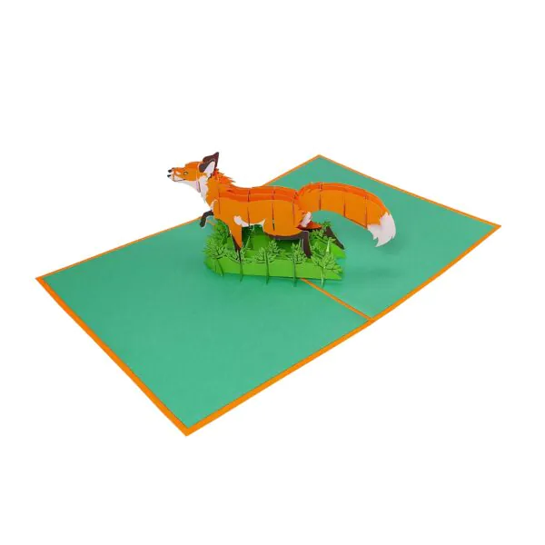 3D Blahoželanie - Liška